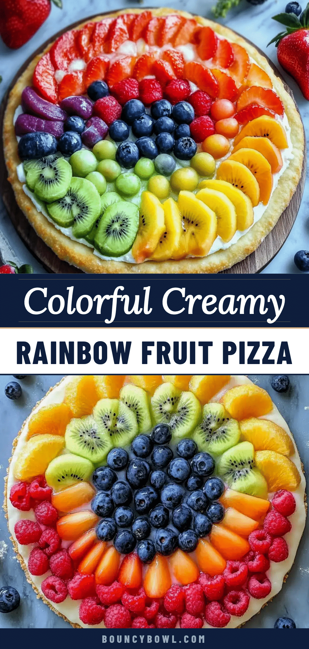 fresh rainbow fruit pizza recipe