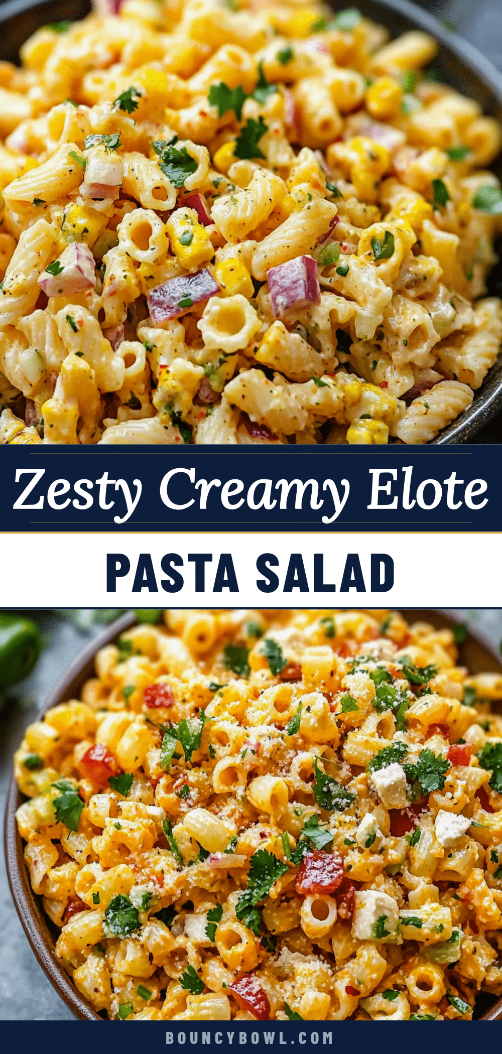 Fresh Zesty Elote Pasta Salad recipe