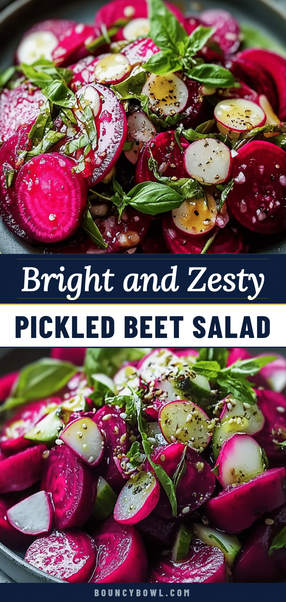 fresh zesty pickled beet salad recipe