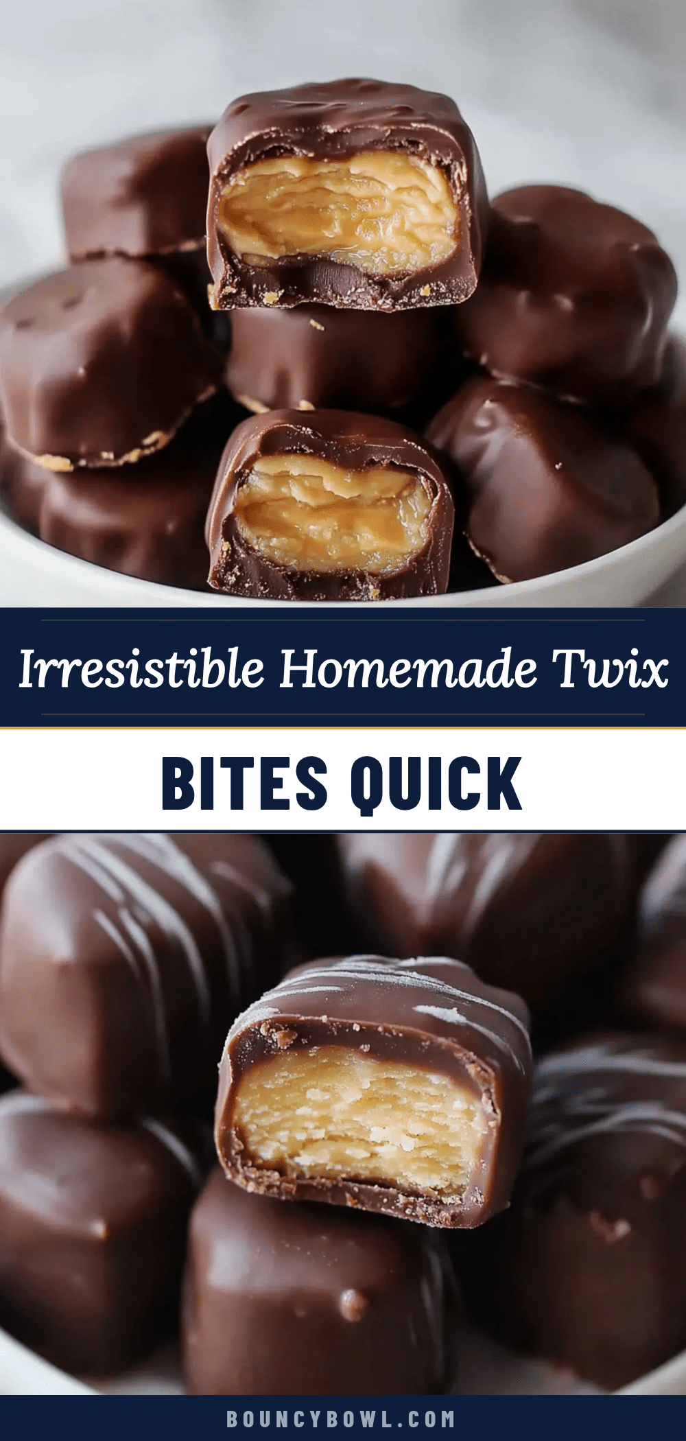 homemade twix bites recipe recipe