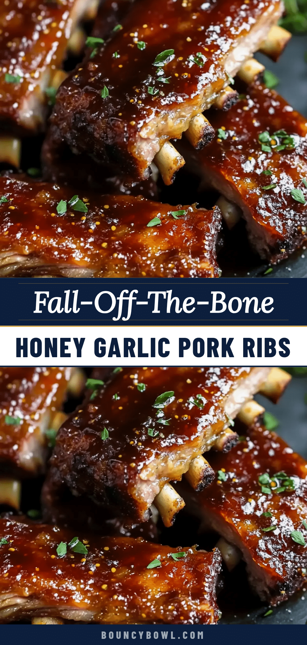 honey garlic pork ribs recipe