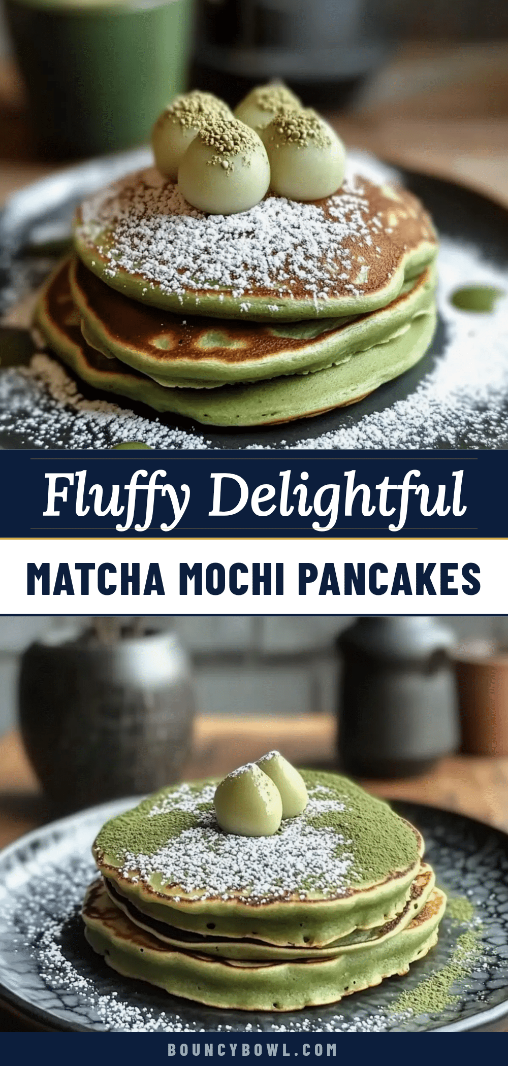 matcha mochi pancakes recipe