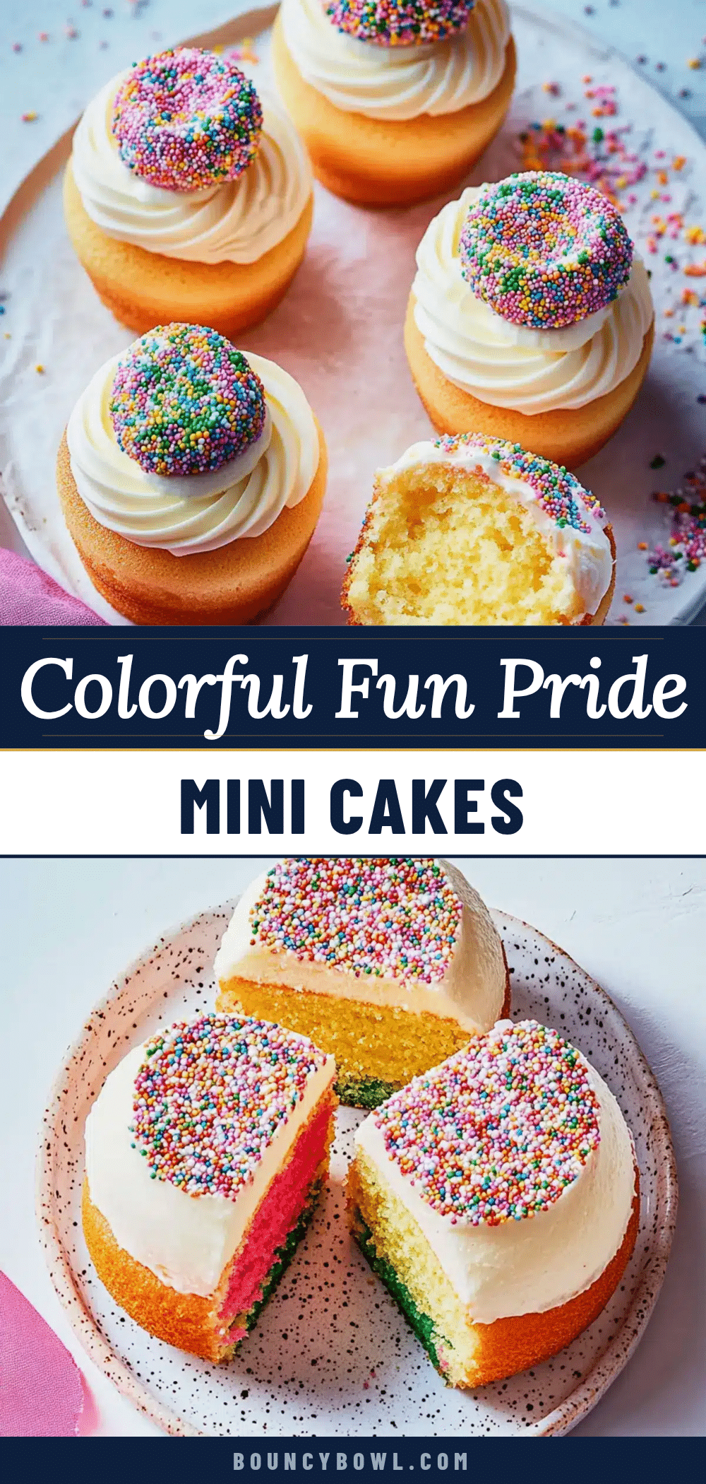 Perfect Pride Mini Cakes recipe