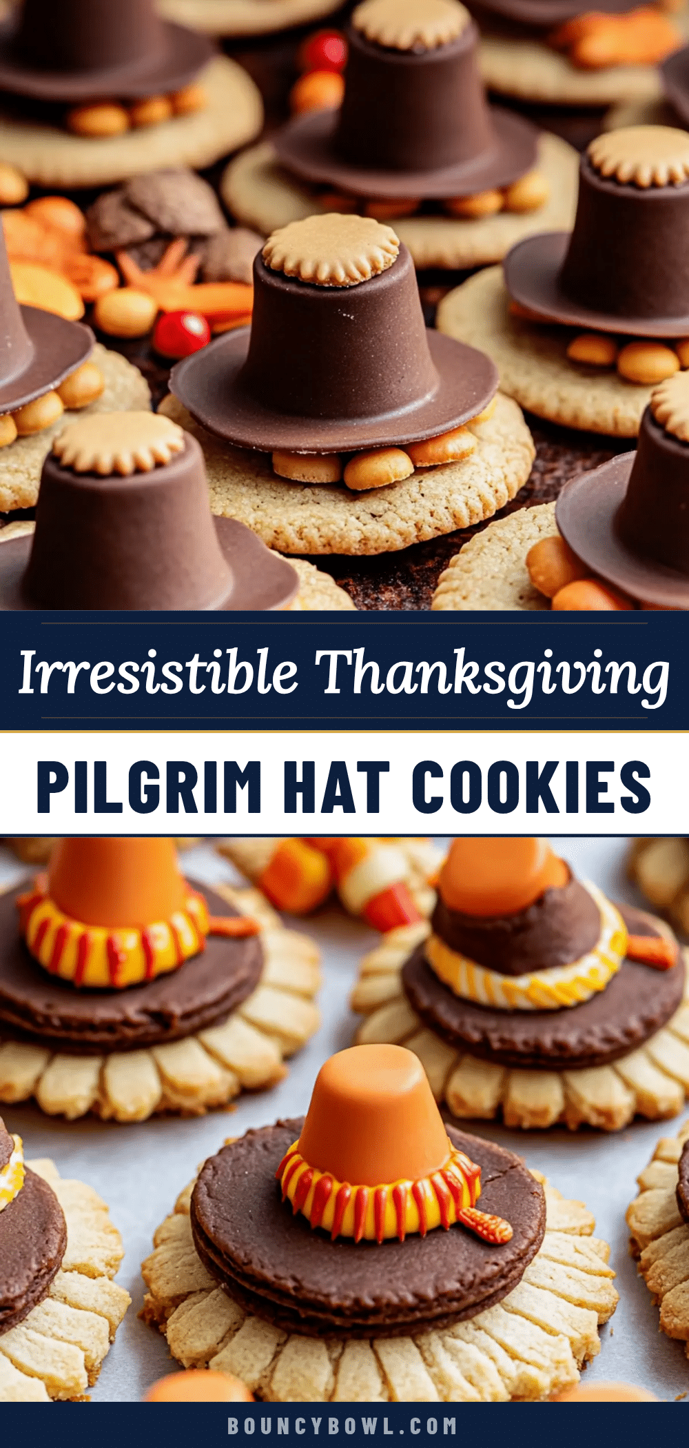 pilgrim hat cookies recipe