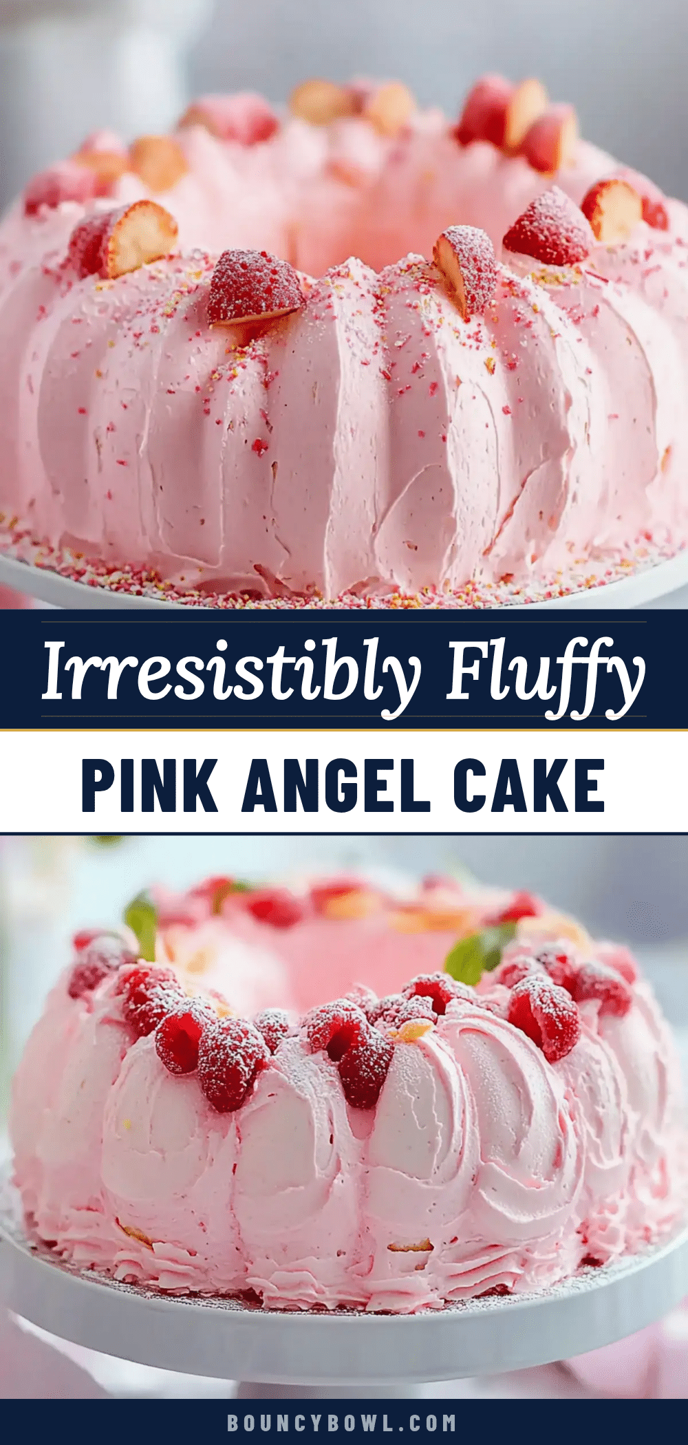 pink angel food cake recipe
