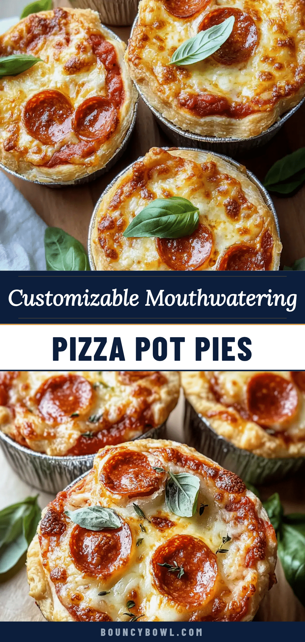 pizza pot pies recipe