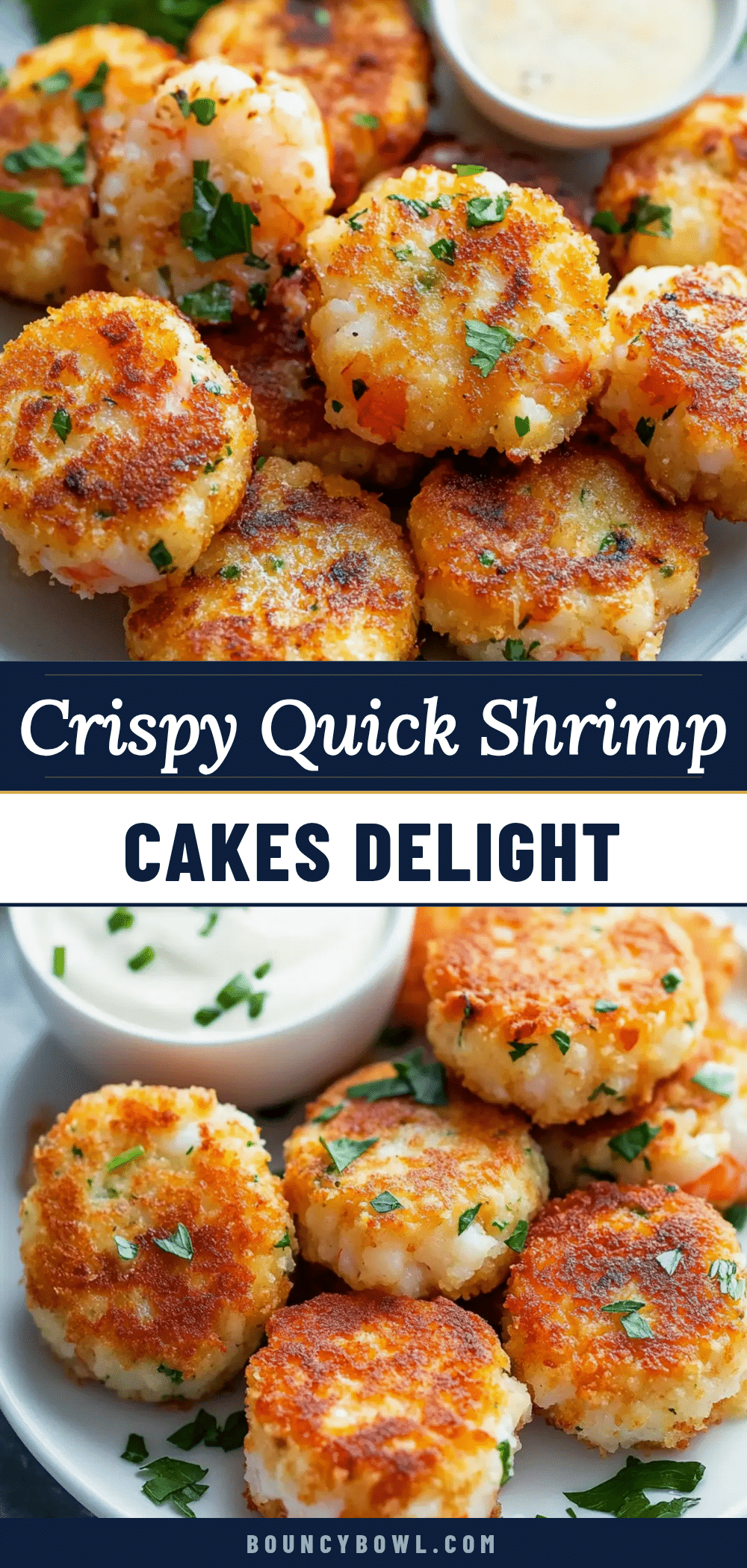 quick crispy shrimp cakes recipe