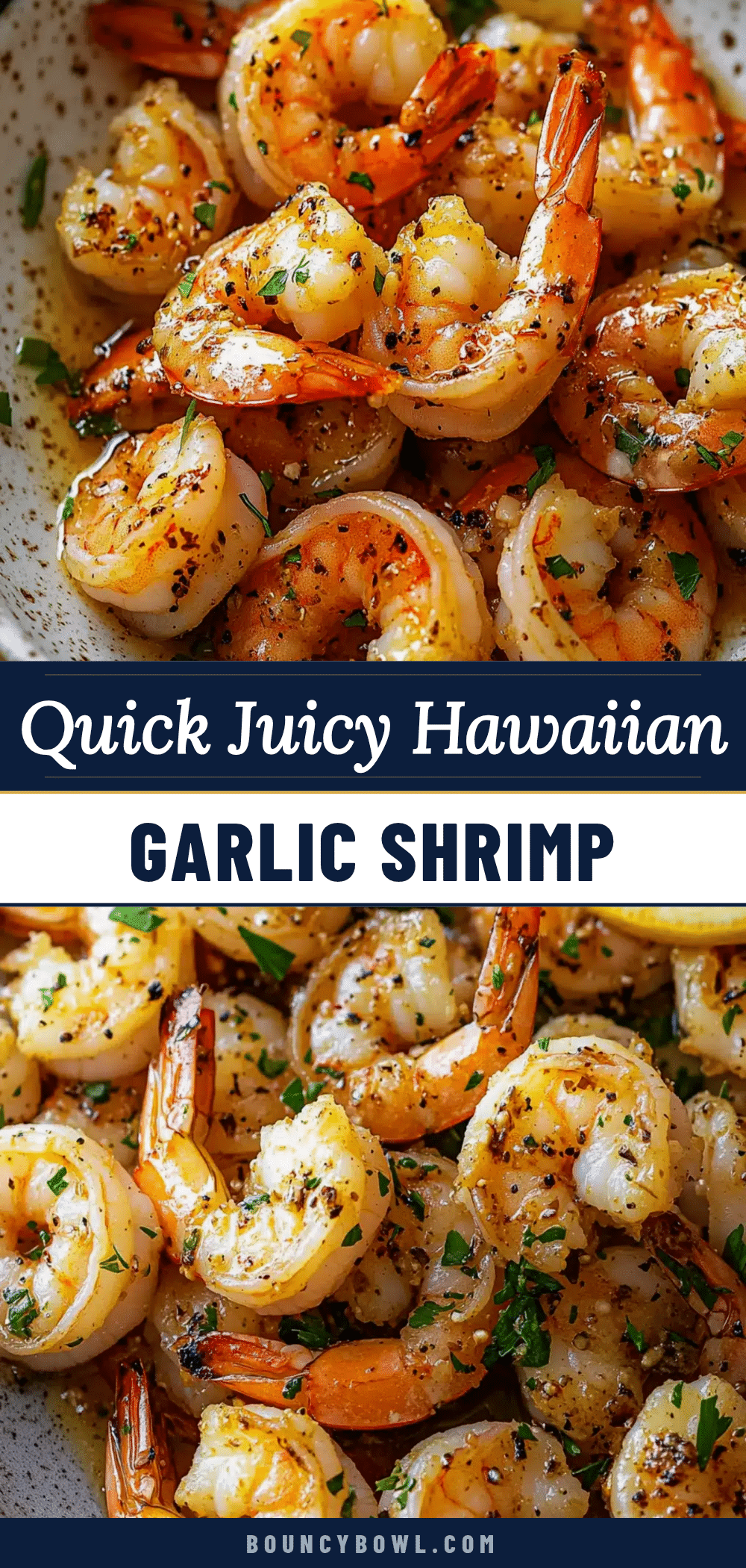 quick juicy hawaiian garlic shrimp recipe