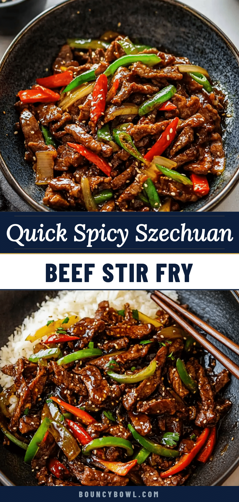 quick szechuan beef stir fry recipe