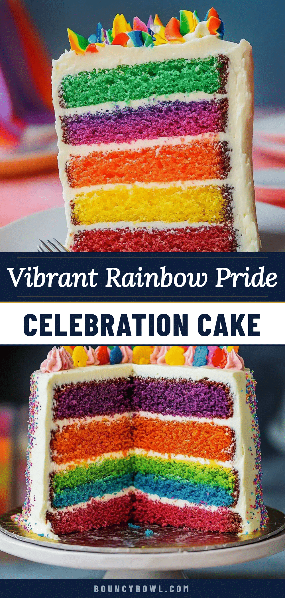 rainbow pride cake recipe