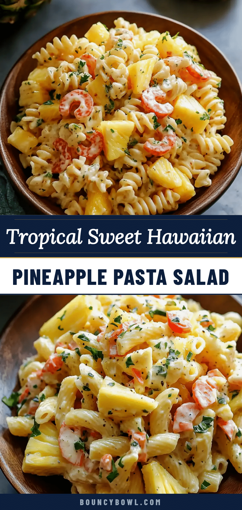 sweet hawaiian pasta salad recipe