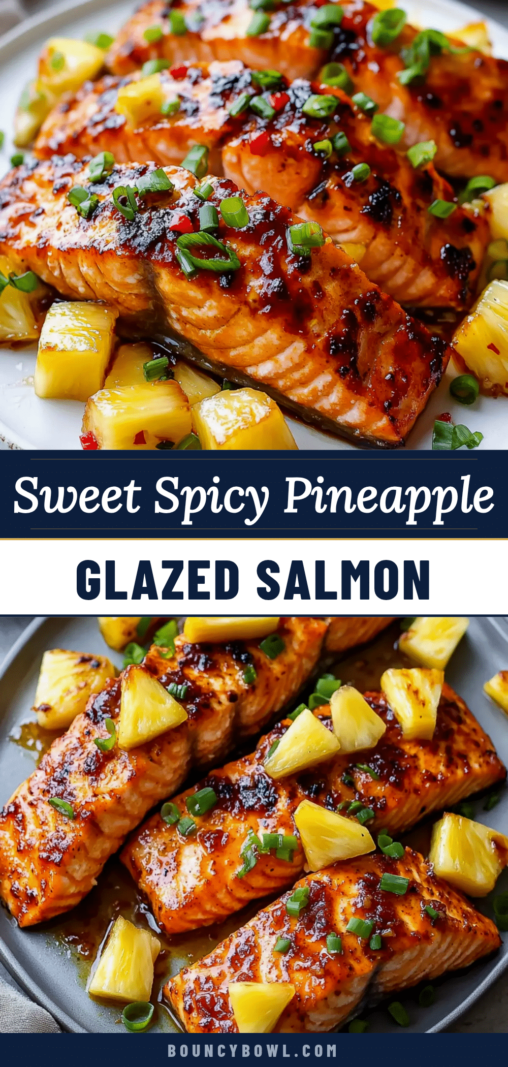 sweet spicy pineapple salmon recipe