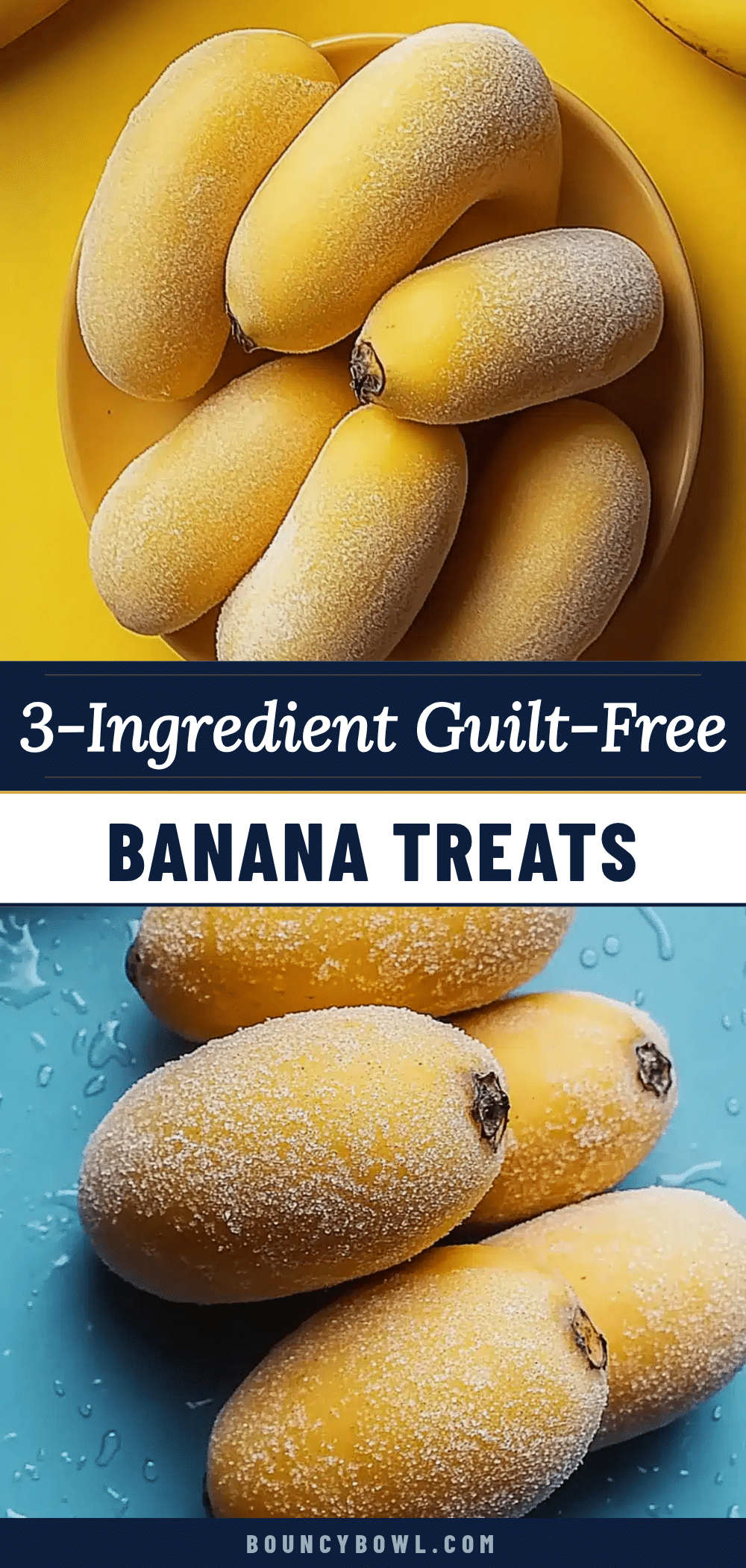 3-ingredient banana treats recipe