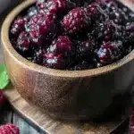 black raspberry jam no pectin - featured image