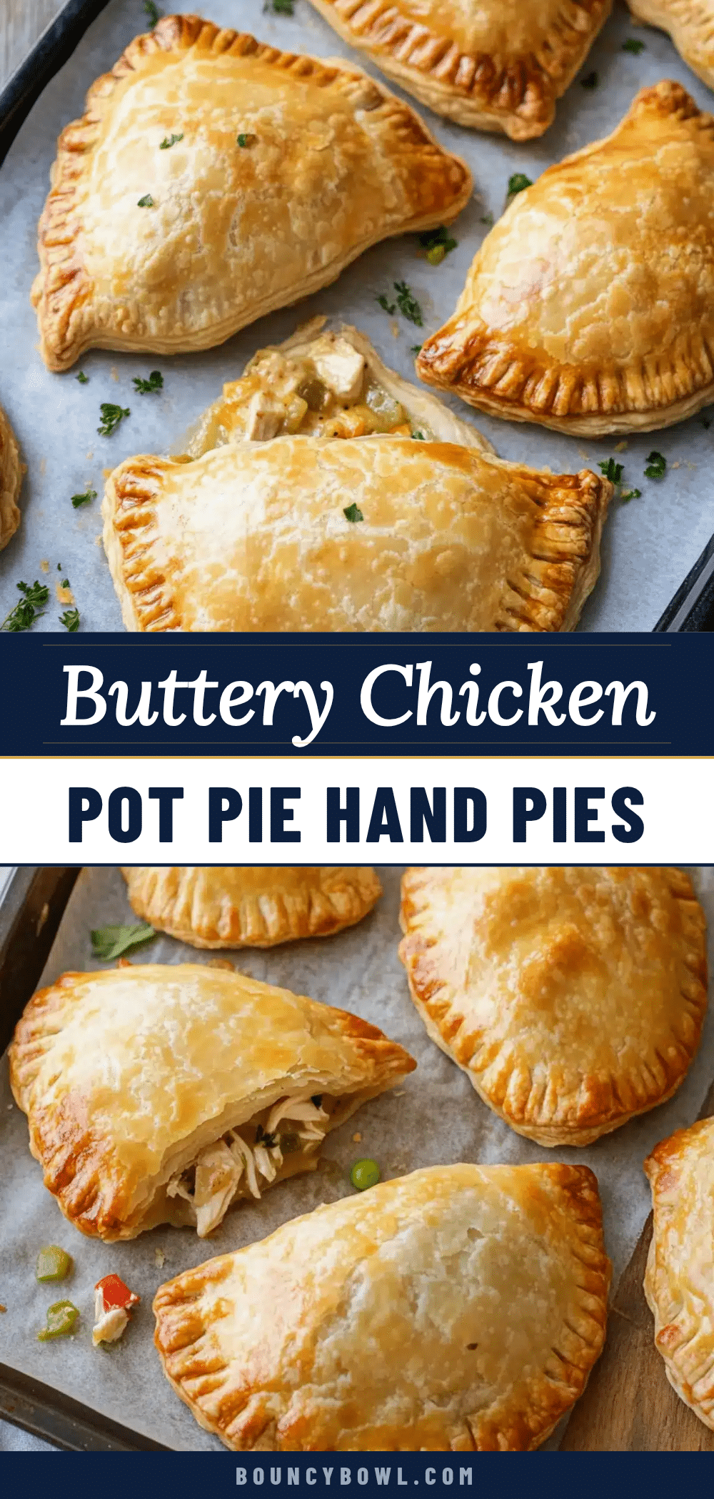 chicken pot pie hand pies recipe