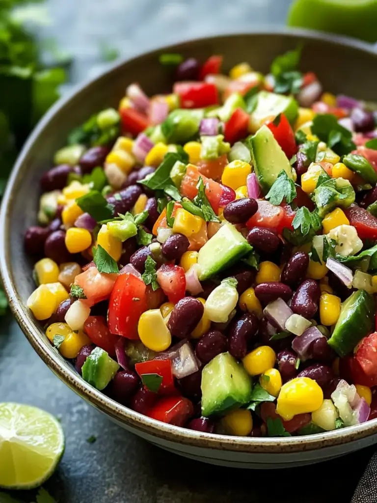 cowboy caviar salad - featured image