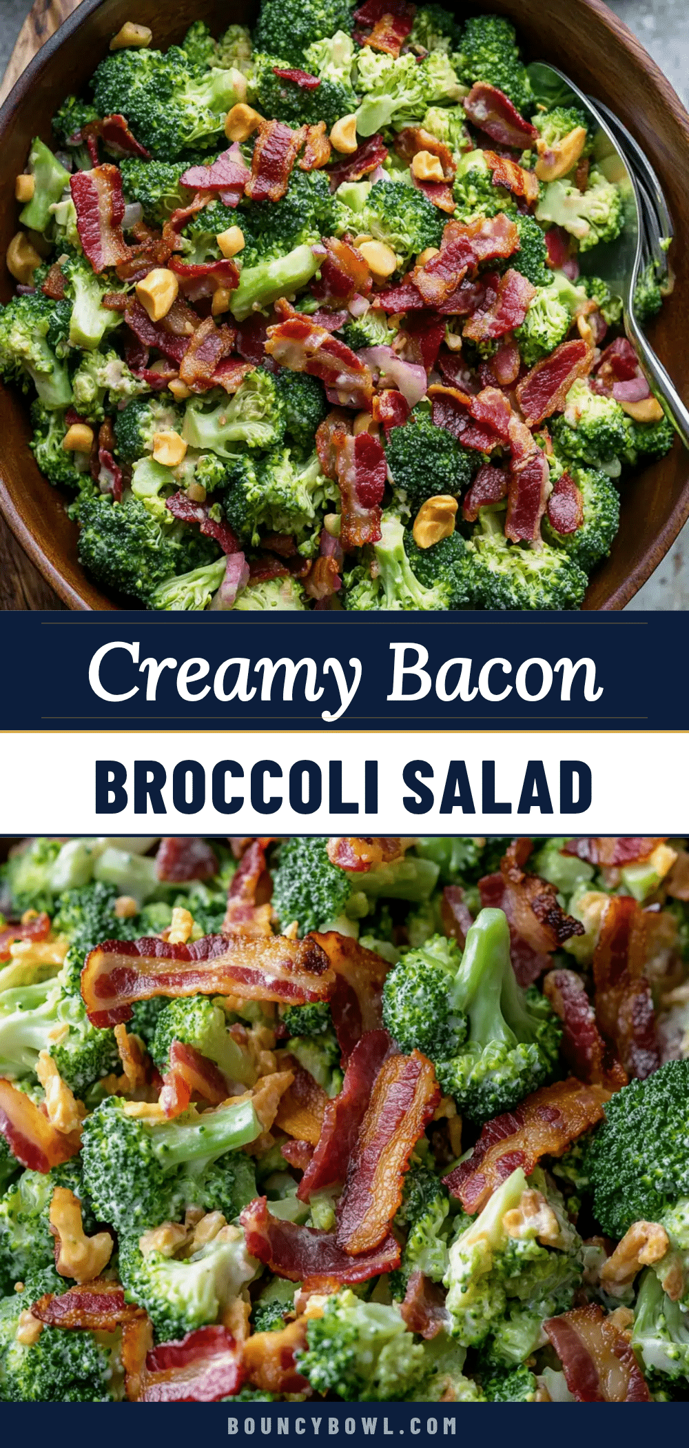 creamy bacon broccoli salad recipe
