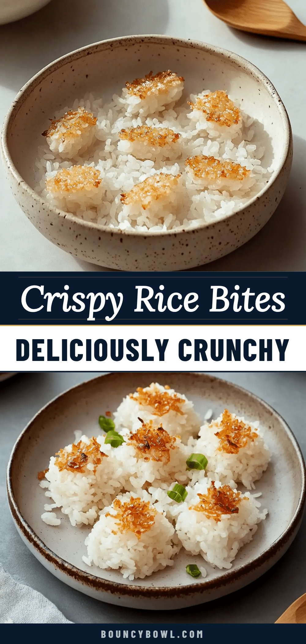crispy rice bites recipe
