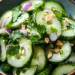 Crispy Thai Cucumber Salad - featured image