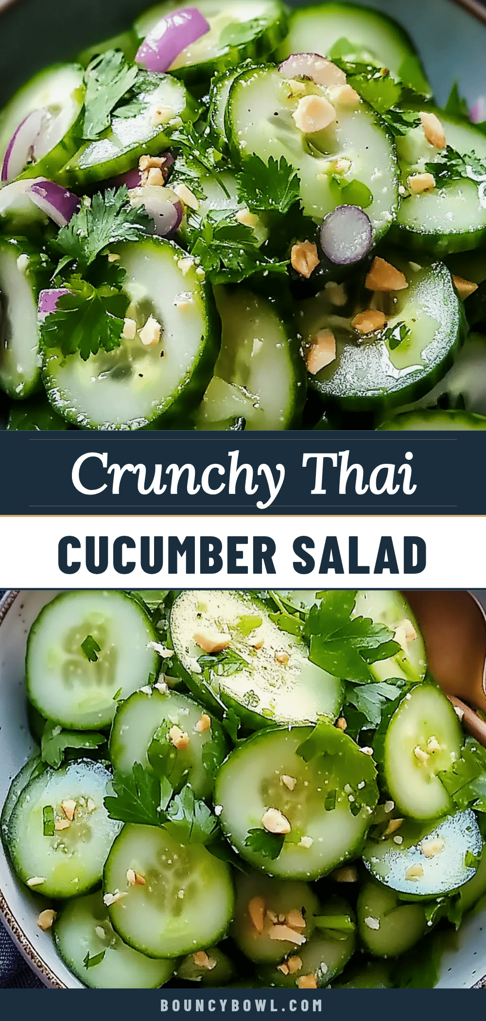Crispy Thai Cucumber Salad recipe