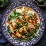 easy 20-minute scallion chicken dinner - featured image