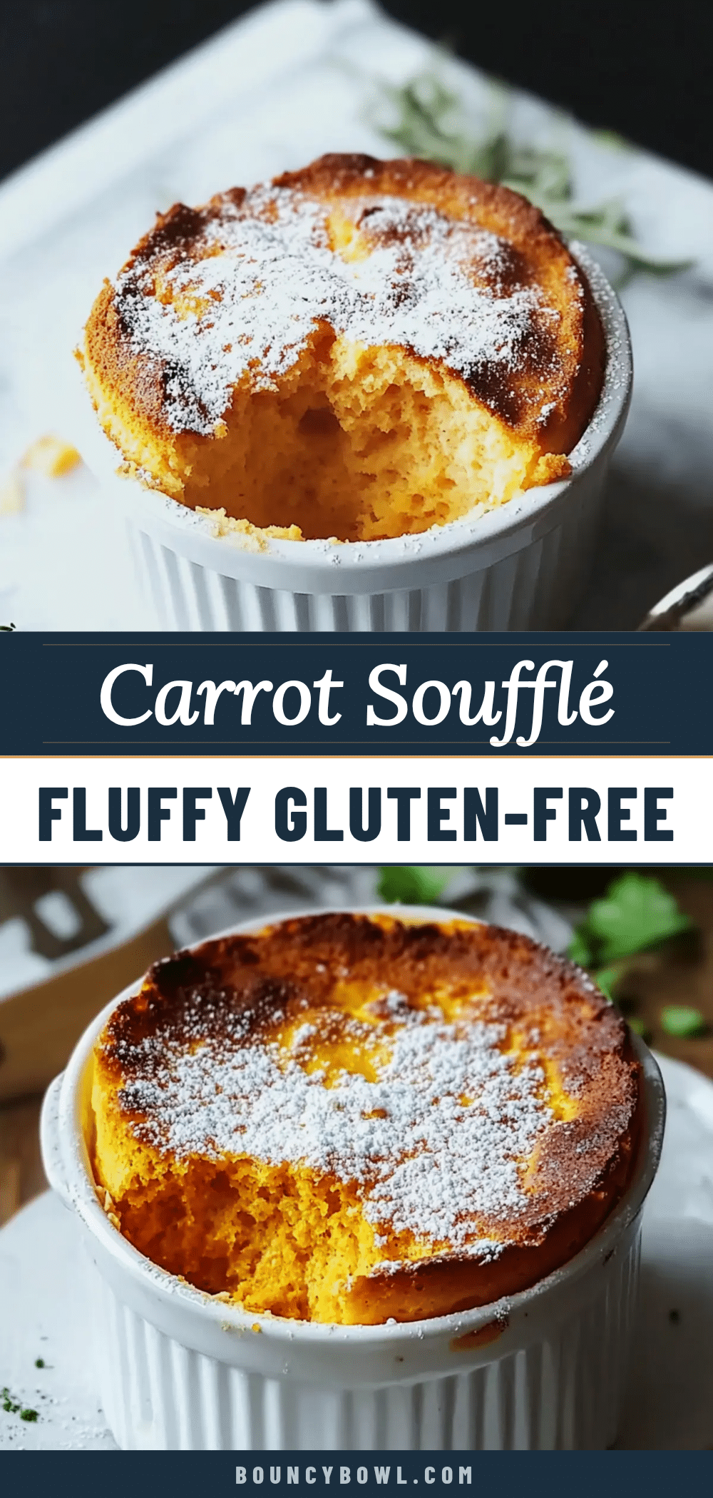 fluffy carrot soufflé recipe