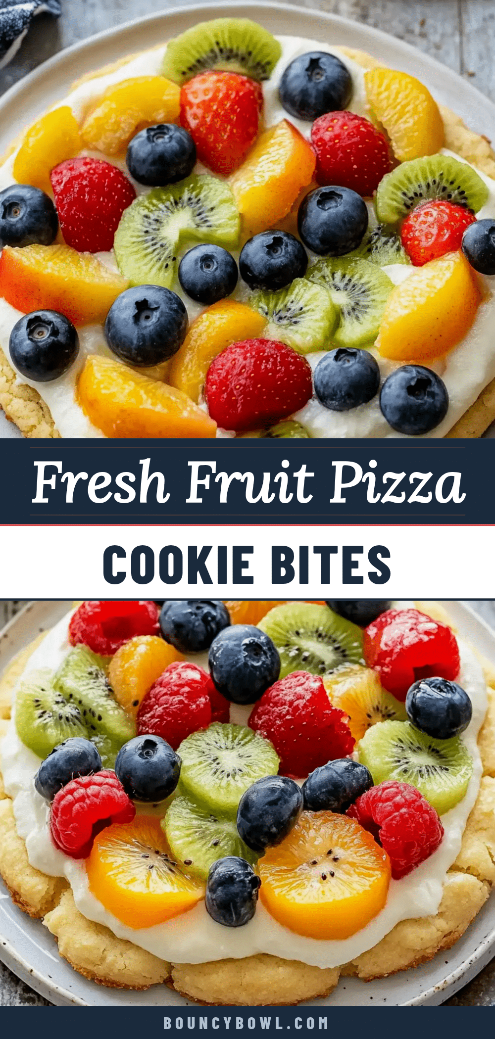 fruit pizza cookies recipe