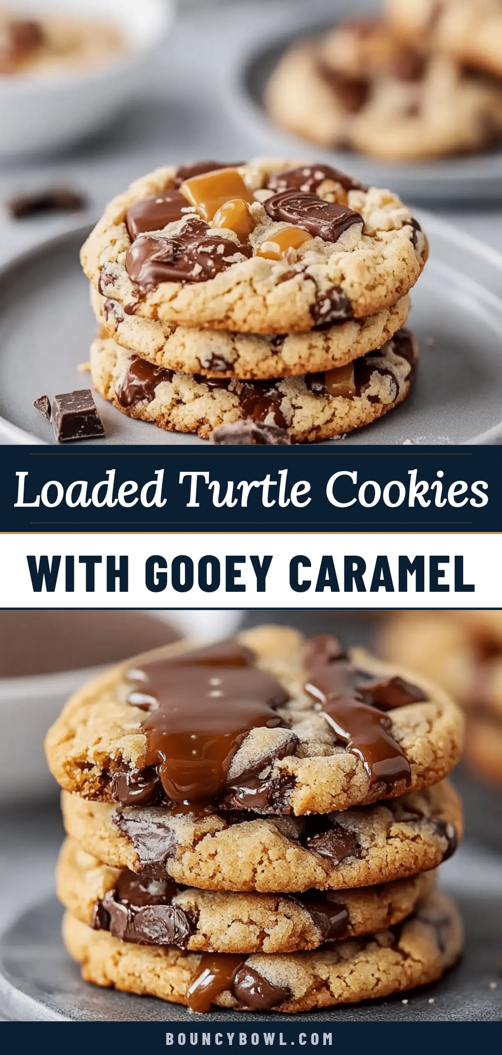 Loaded Turtle Cookies recipe
