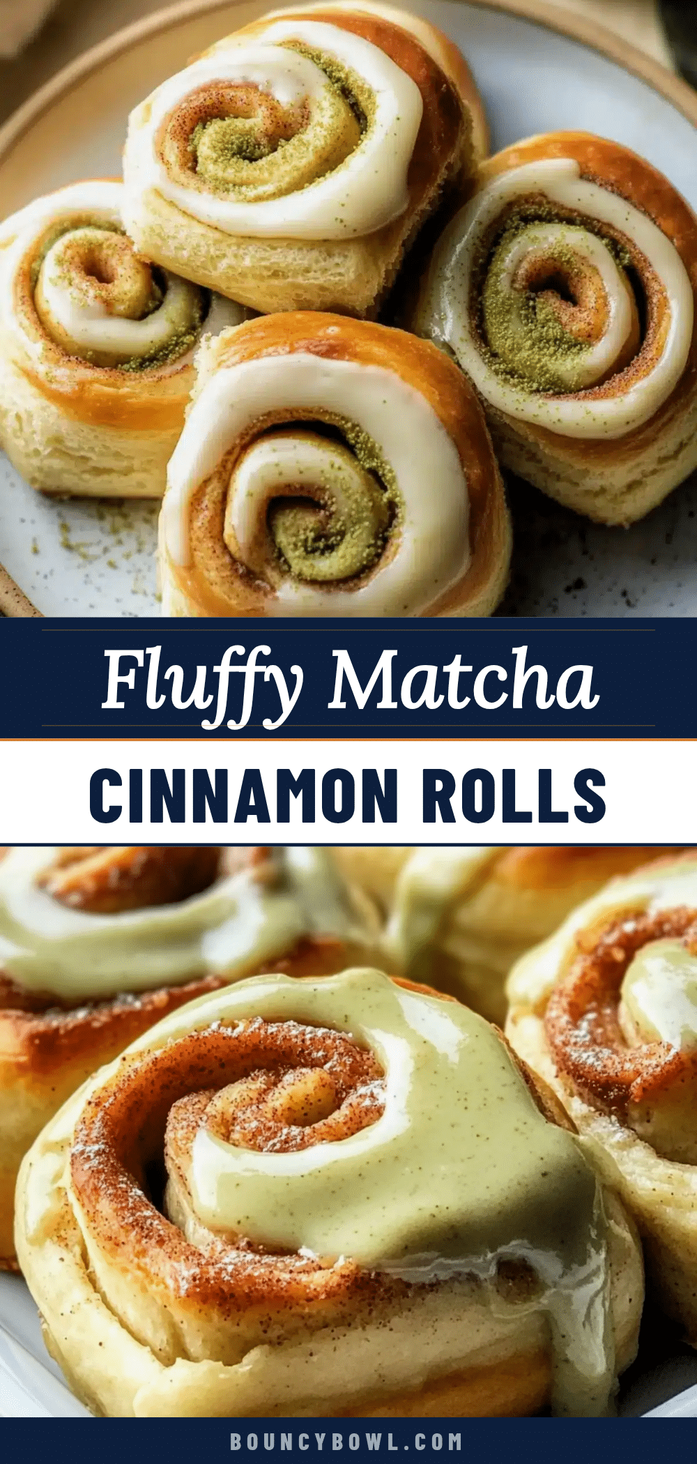 matcha cinnamon rolls recipe