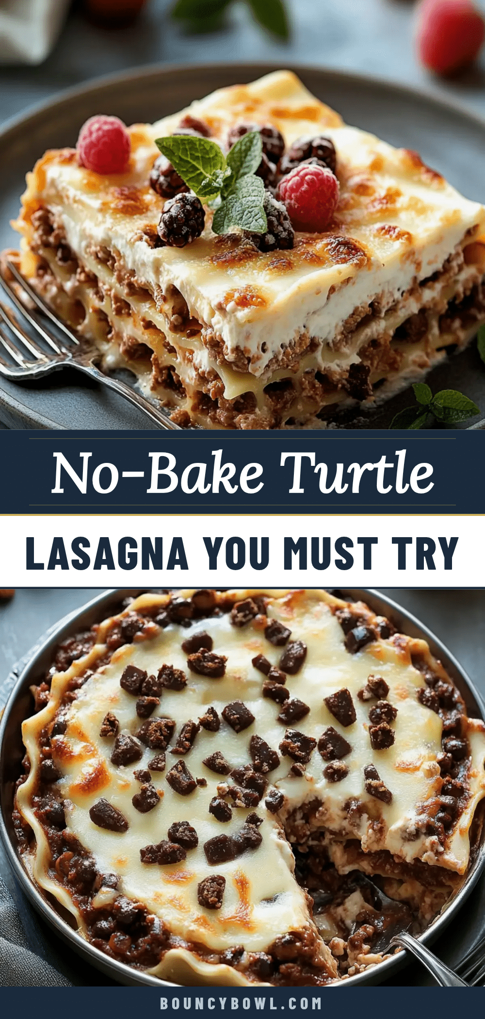 no-bake turtle lasagna recipe