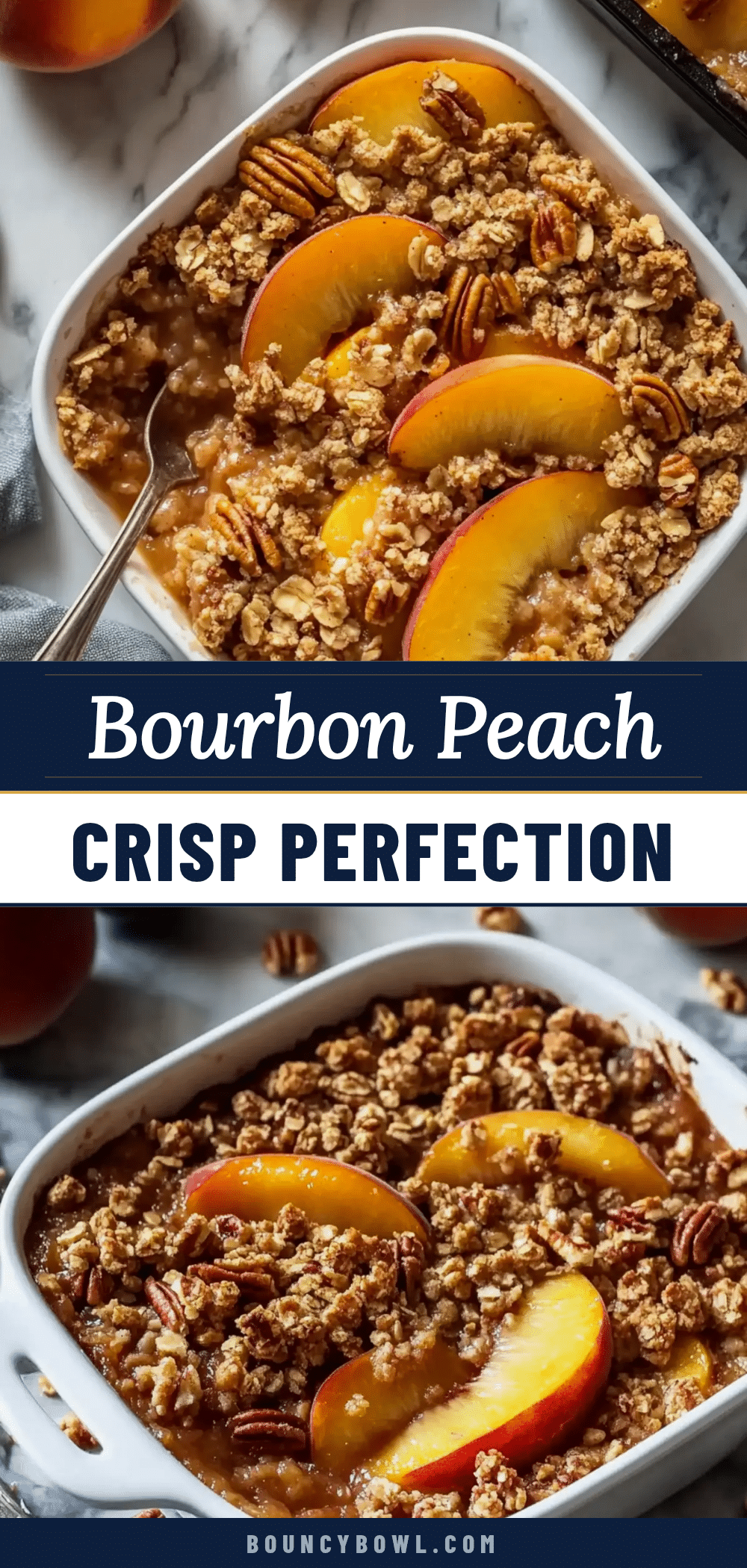 pecan bourbon peach crisp recipe