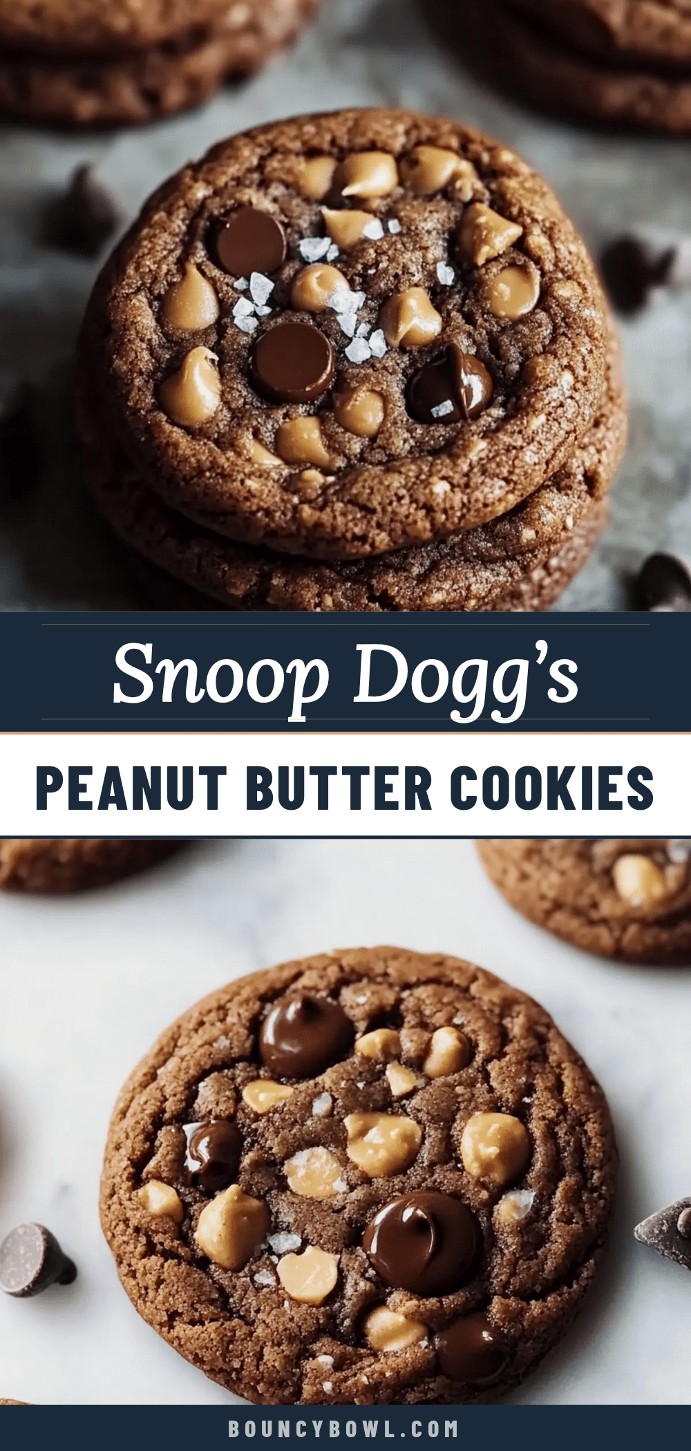 Quick Snoop Dogg Peanut Butter Chocolate Cookies recipe