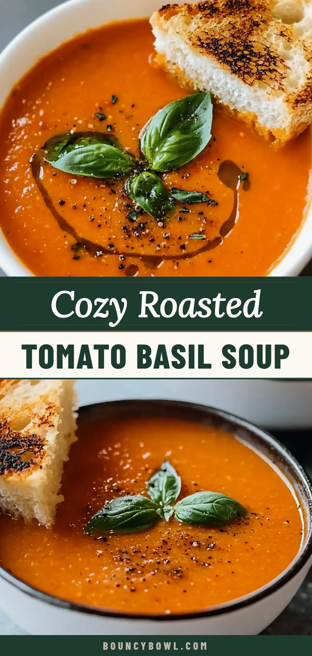 roasted tomato basil soup with grilled cheese recipe