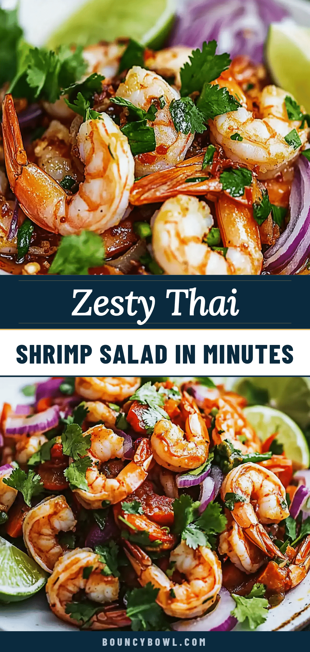 spicy Thai shrimp salad recipe