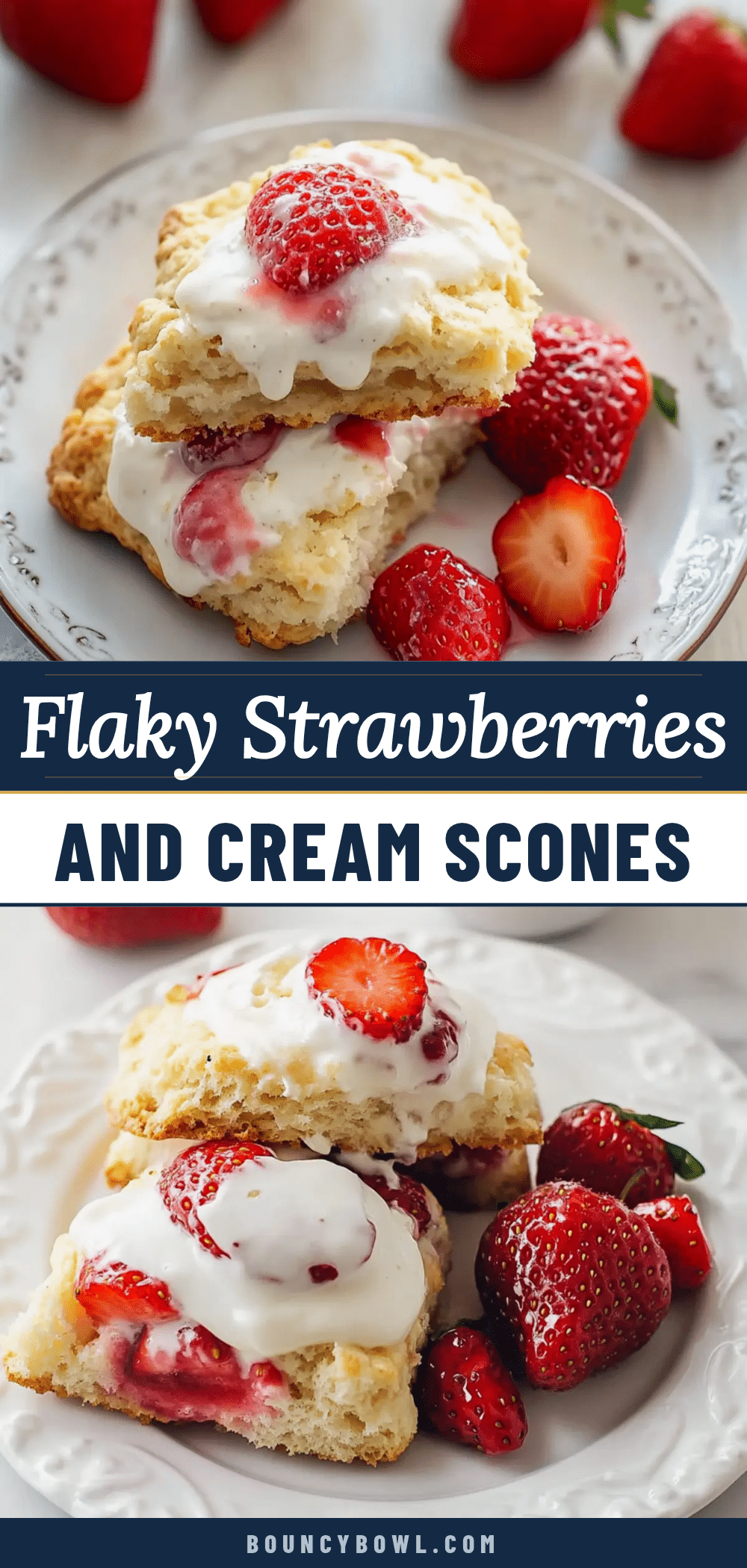 strawberries and cream scones recipe