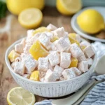 zesty lemonade puppy chow - featured image