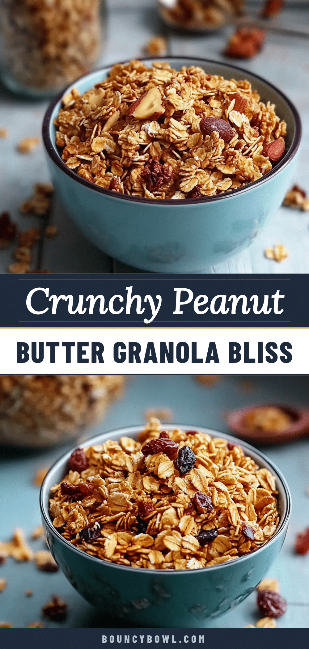 best homemade crunchy peanut butter granola recipe recipe