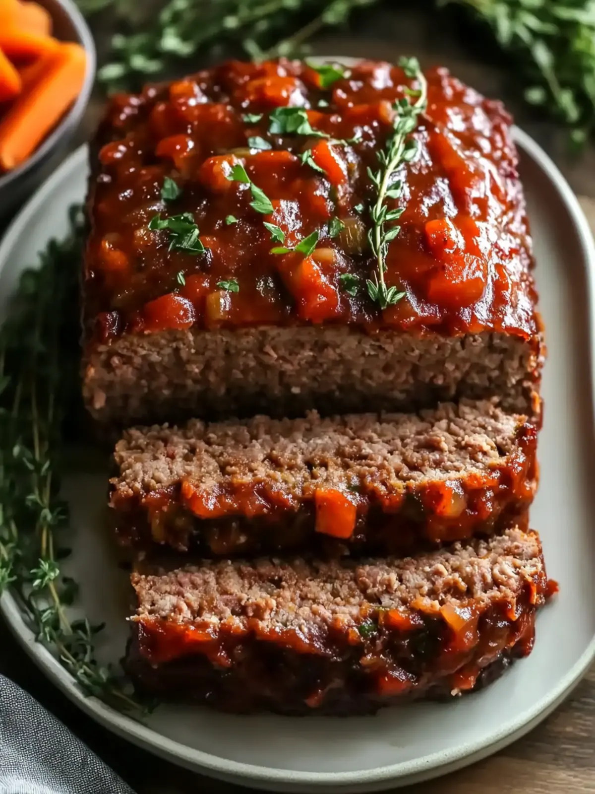 bison meatloaf preparation steps