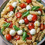 caprese pasta salad - featured image