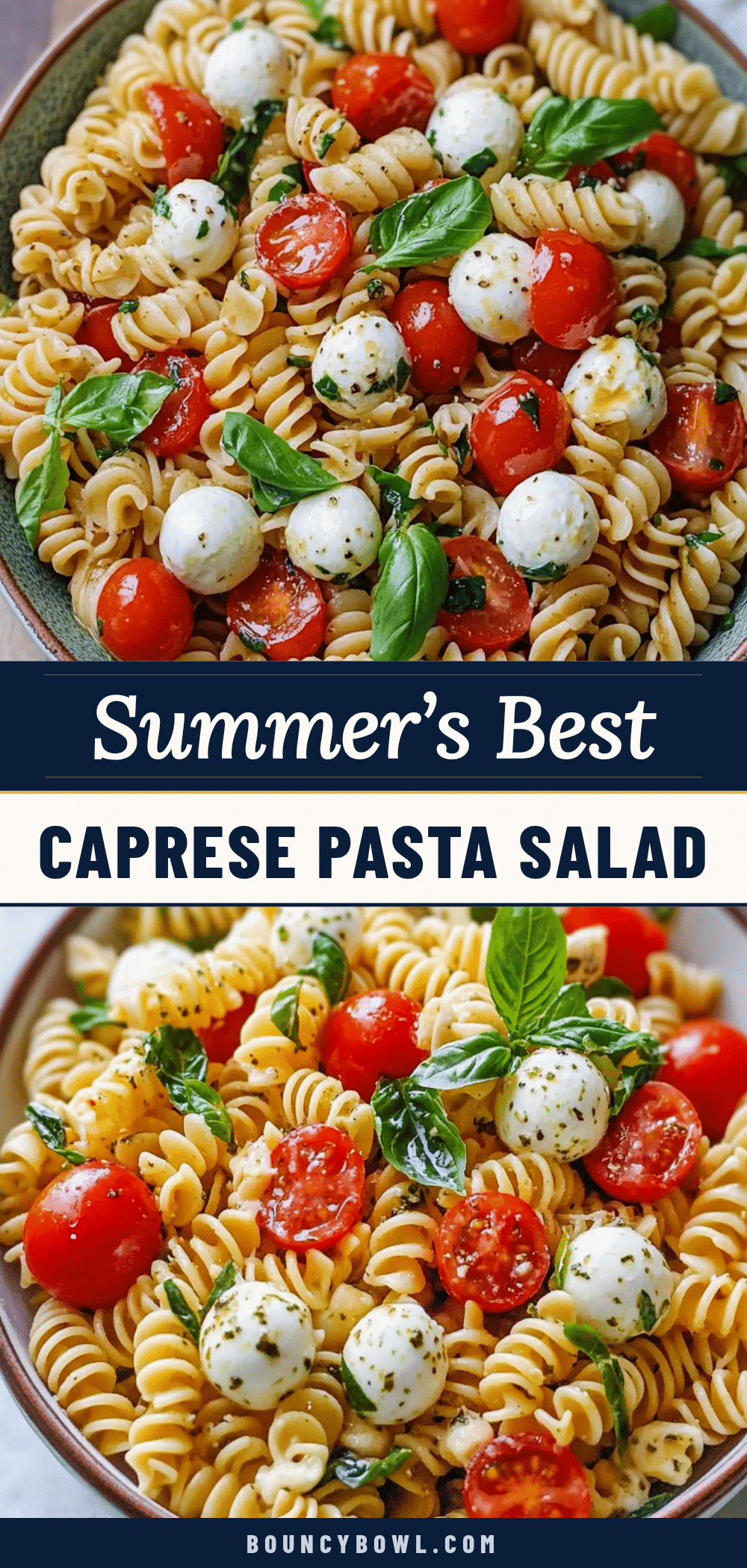 caprese pasta salad recipe