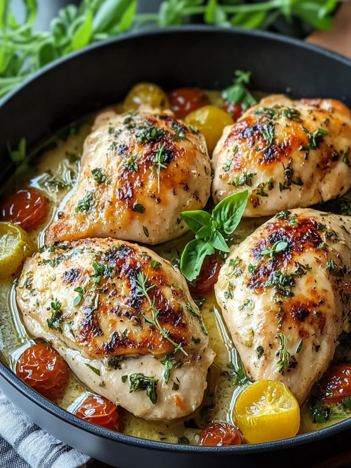 chicken vesuvio preparation steps