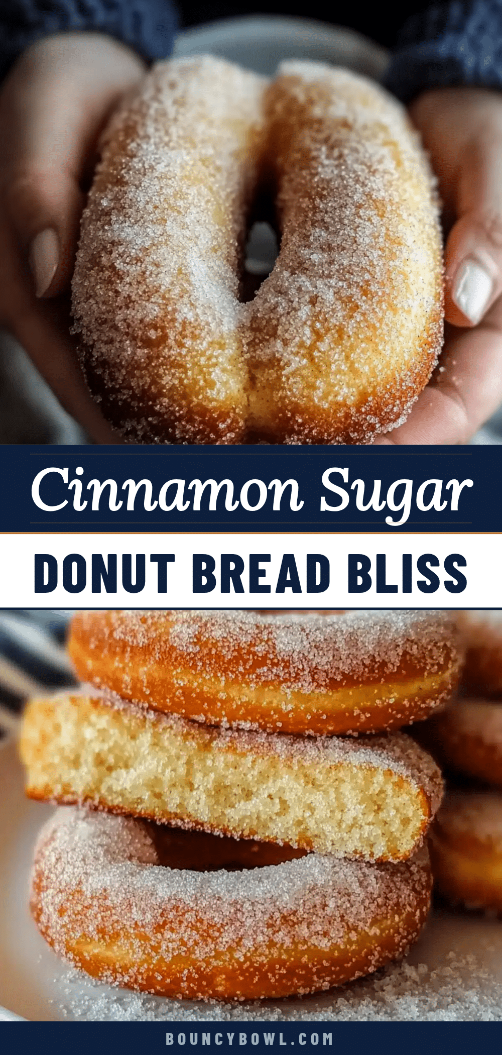 cinnamon sugar donut bread recipe
