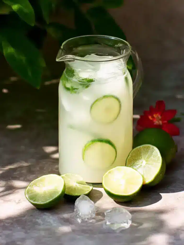 creamy brazilian limeade - featured image