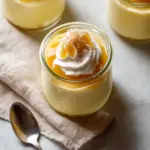 creamy Italian budino with caramel and sea salt - featured image