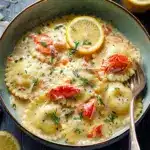 creamy lobster ravioli sauce - featured image