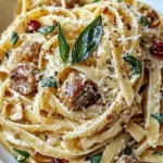 creamy marry me sausage pasta - featured image