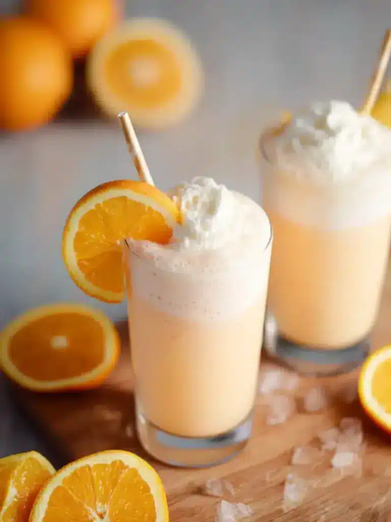creamy orange julius - featured image