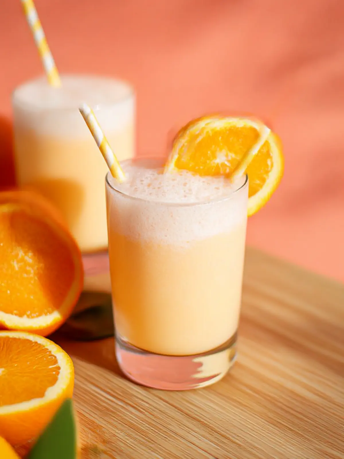 creamy orange julius preparation steps