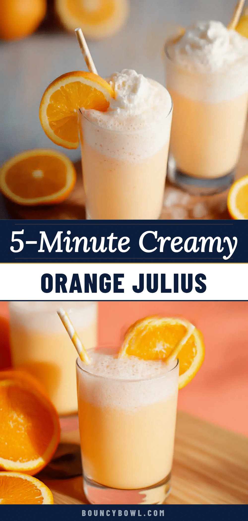creamy orange julius recipe