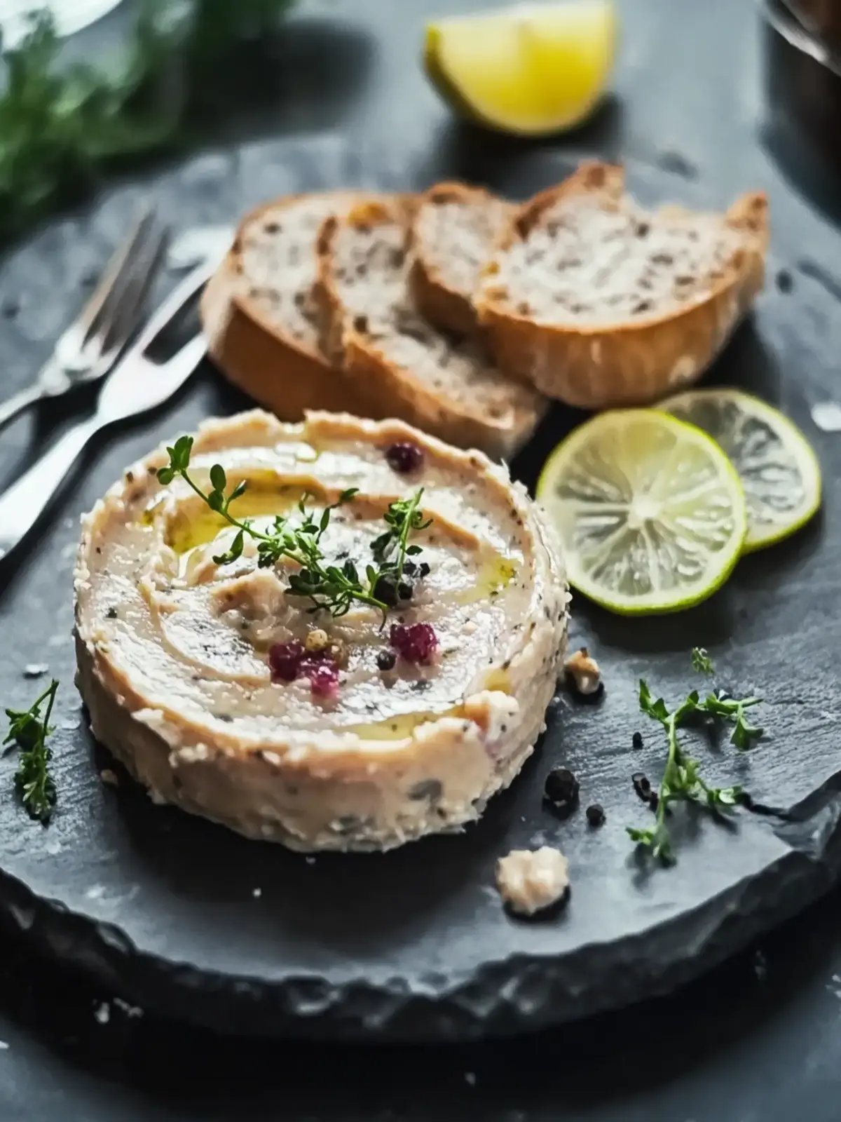 creamy smoked mackerel pâté preparation steps